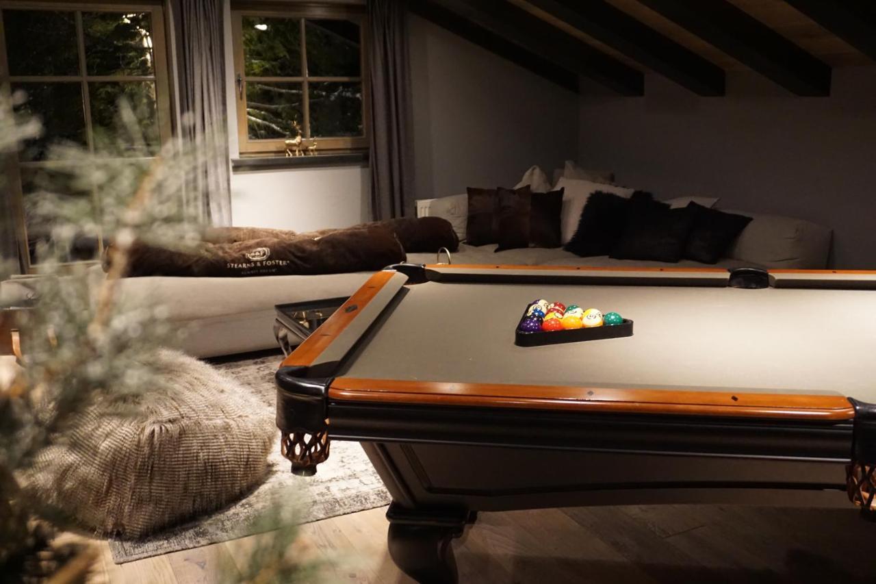 Chalet S - 5 Sterne Luxus Ferienhaus Direkt Am Eibsee Und Zugspitze Грайнау Экстерьер фото
